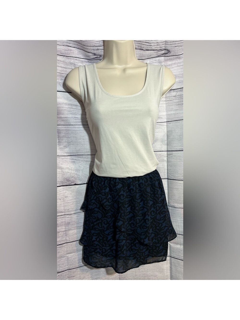 SILENCE + Noise by Urban Outfitters Layered Mini Skirt